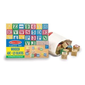 Wooden Alphabet Blocks